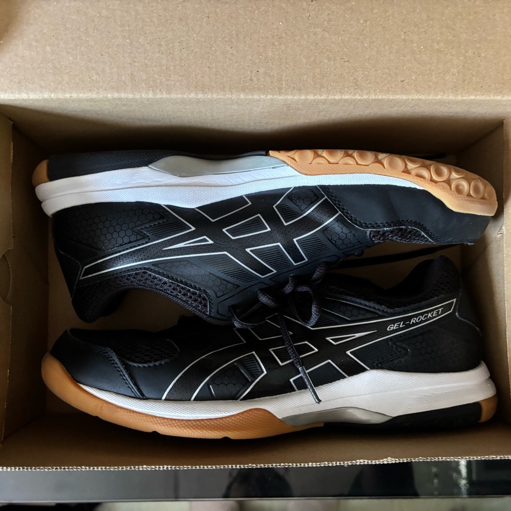 ASICS Men's Gel-Rocket Black Sneakers